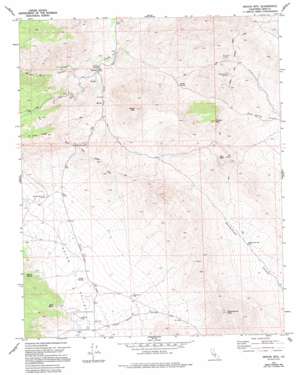 Pinyon Mountain USGS topographic map 35118d2