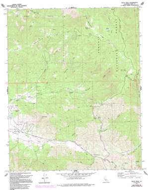 Piute Peak USGS topographic map 35118d4