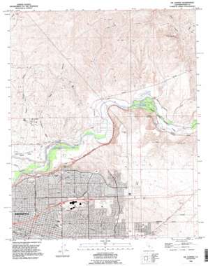 Oil Center USGS topographic map 35118d8