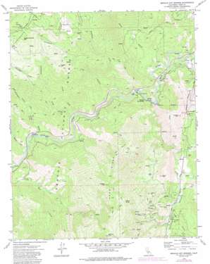 Miracle Hot Springs USGS topographic map 35118e5