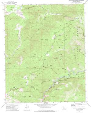 Democrat Hot Springs USGS topographic map 35118e6