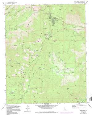 Lake Isabella North USGS topographic map 35118f5