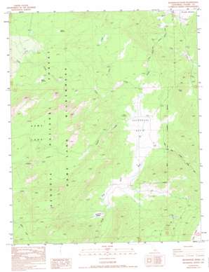 Rockhouse Basin USGS topographic map 35118h2