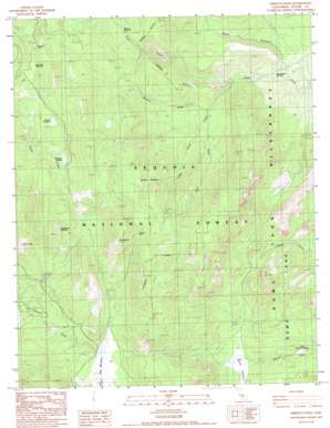 Sirretta Peak USGS topographic map 35118h3