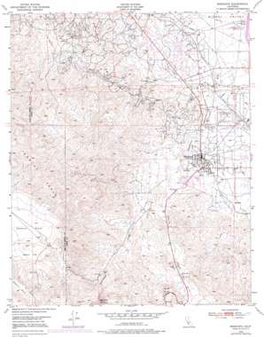 Maricopa topo map