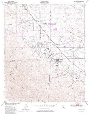 Fellows USGS topographic map 35119b5