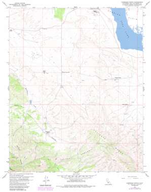 Chimineas Ranch topo map