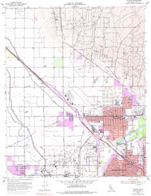 Oildale USGS topographic map 35119d1
