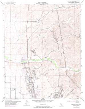 North Of Oildale topo map