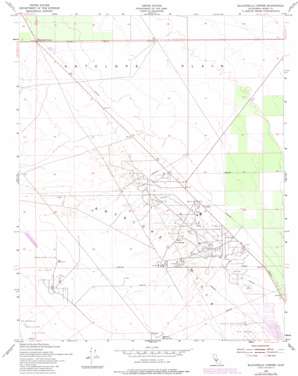 Blackwells Corner USGS topographic map 35119e7