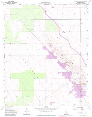 Antelope Plain USGS topographic map 35119f7