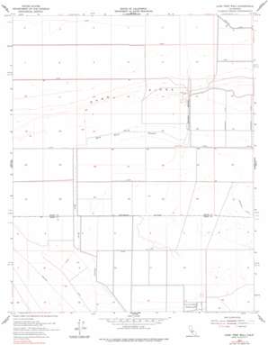 Lone Tree Well USGS topographic map 35119g6