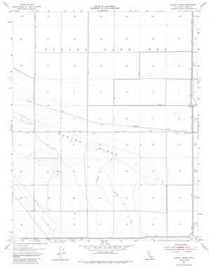 Dudley Ridge USGS topographic map 35119h7