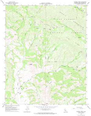 Caldwell Mesa topo map