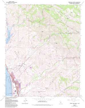 Morro Bay North USGS topographic map 35120d7