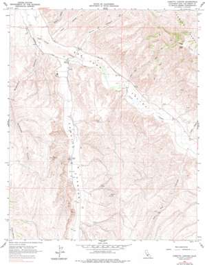 Camatta Canyon USGS topographic map 35120e3