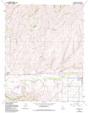 Shandon USGS topographic map 35120f4