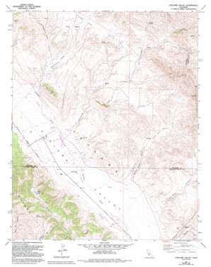 Cholame Valley topo map