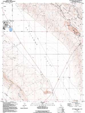 Kettleman Plain topo map