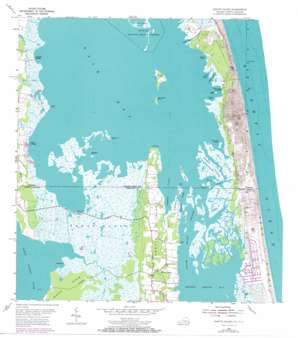 Knotts Island USGS topographic map 36075e8