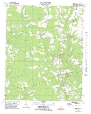 Merry Hill USGS topographic map 36076a7
