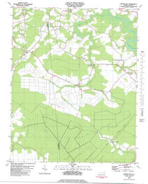 Center Hill USGS topographic map 36076b5
