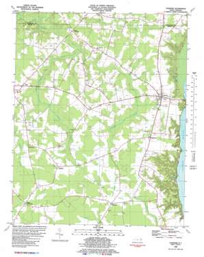 Colerain USGS topographic map 36076b7
