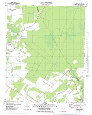Chapanoke USGS topographic map 36076c4