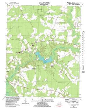 Merchants Millpond USGS topographic map 36076d6