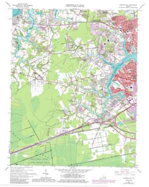 Bowers Hill USGS topographic map 36076g4