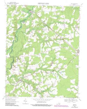 Zuni USGS topographic map 36076g7