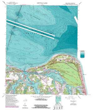 Cape Henry USGS topographic map 36076h1