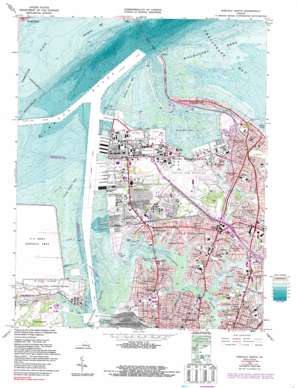 Norfolk North USGS topographic map 36076h3