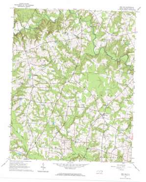 Red Oak USGS topographic map 36077a8