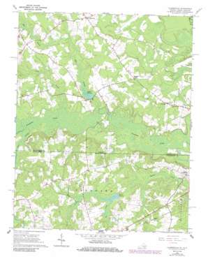 Claresville USGS topographic map 36077e4