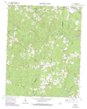 Ante USGS topographic map 36077f6