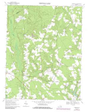 Vicksville USGS topographic map 36077g1