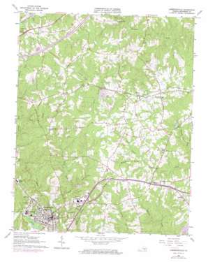 Lawrenceville USGS topographic map 36077g7