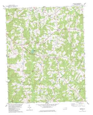 Justice USGS topographic map 36078a2