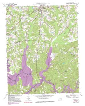 Creedmoor USGS topographic map 36078a6