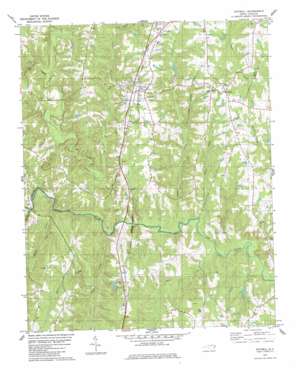 Kittrell USGS topographic map 36078b4
