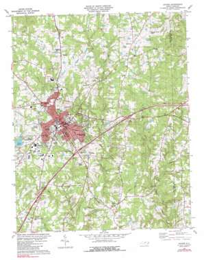 Oxford USGS topographic map 36078c5