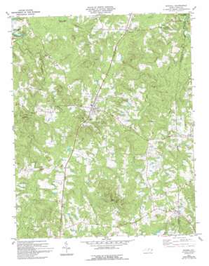 Stovall USGS topographic map 36078d5