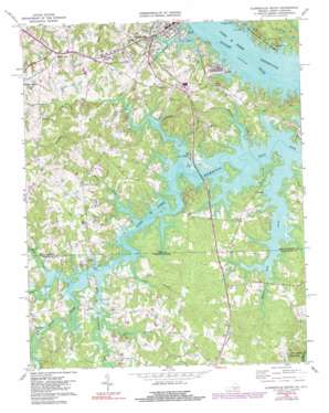 Clarksville South USGS topographic map 36078e5