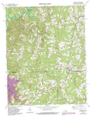 Virgilina USGS topographic map 36078e7