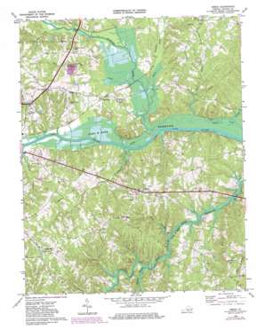 Omega USGS topographic map 36078f7