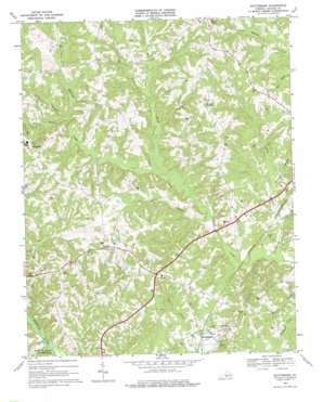 Scottsburg USGS topographic map 36078g7