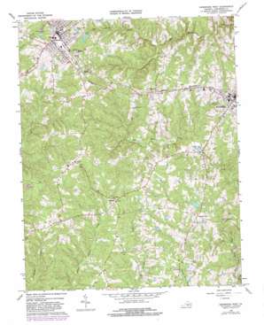 Kenbridge West USGS topographic map 36078h2