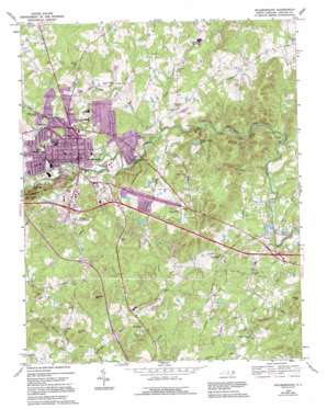 Greensboro USGS topographic map 36079a1