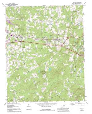 Efland USGS topographic map 36079a2